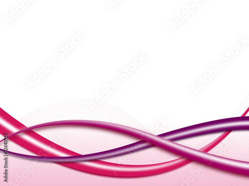 pink background with dynamic waves
