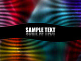 Abstract Multicolor Dots Background (Vector)
