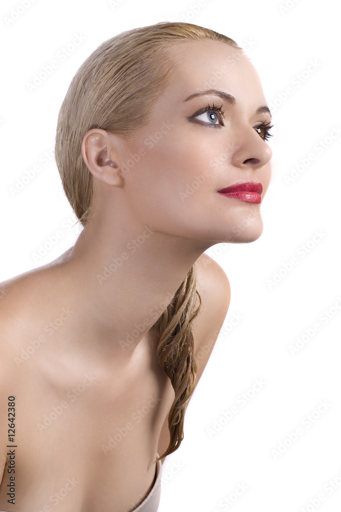 Fototapeta premium Base shoulder blond