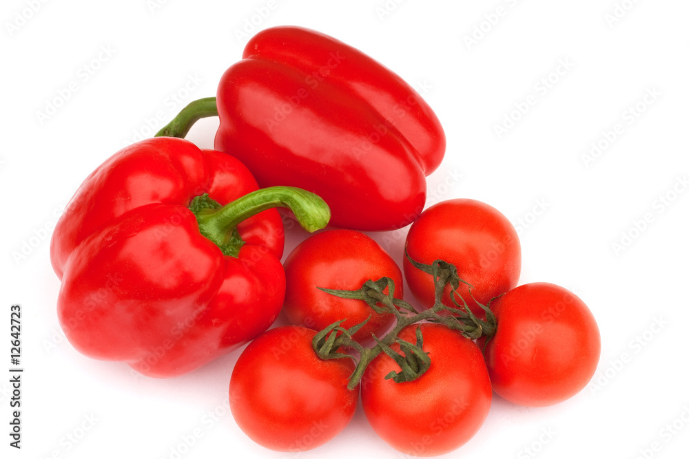 Bell-peppers & tomatoes