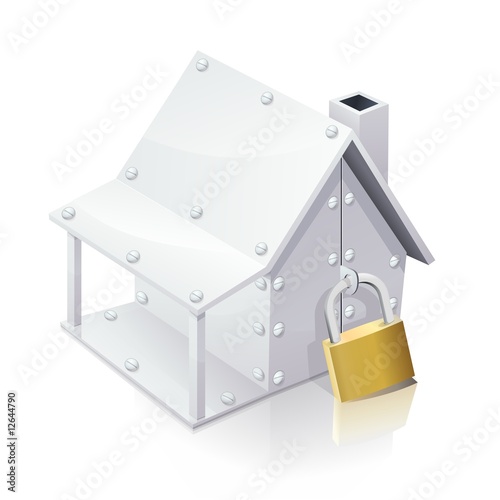 Secured White American House