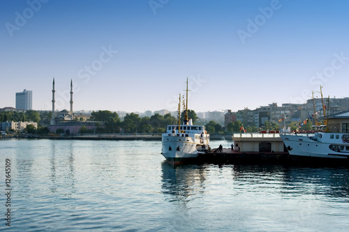 Passenger boat in Istanbul