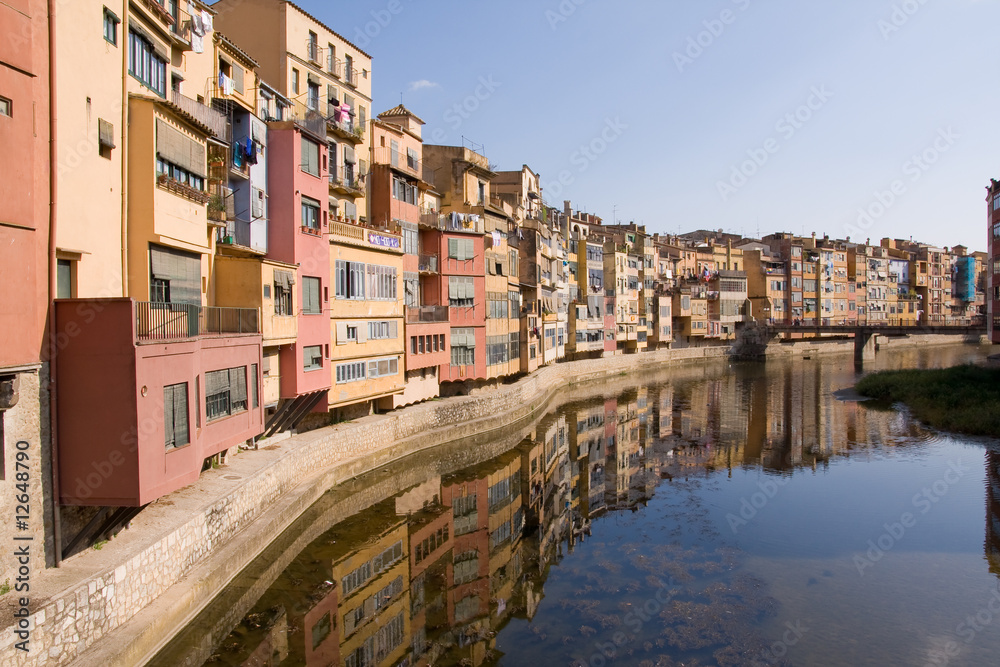 historical city of Girona, Spain