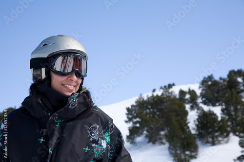 Snowboard girl © Alex Garaev