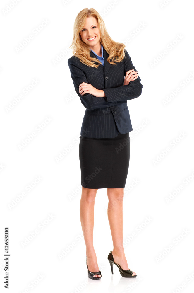 Smiling business woman Smiling business woman
