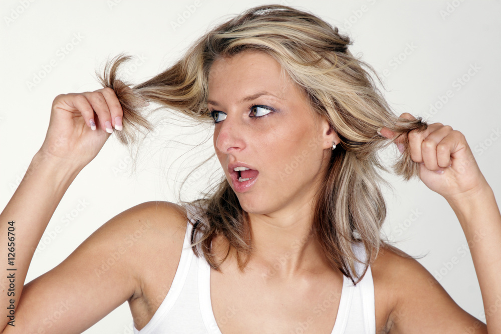 Naklejka premium Haare