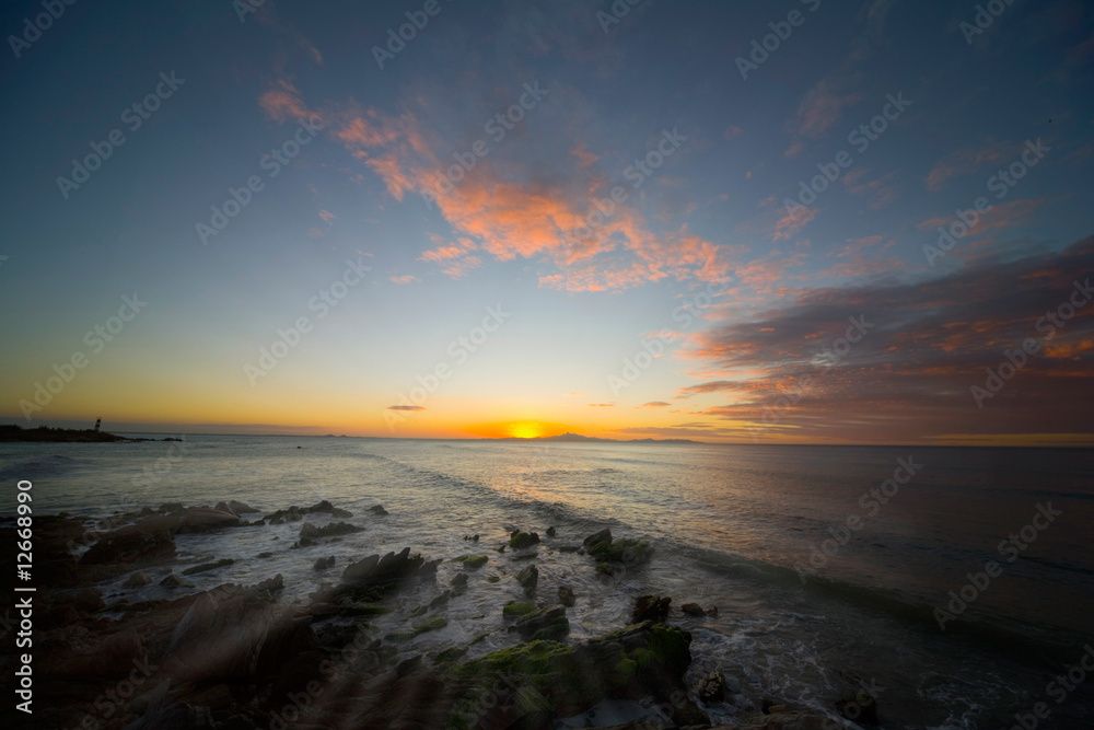 Sunset on island Margarita, Venezuela