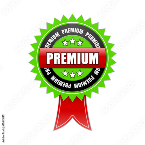 premium siegel grün