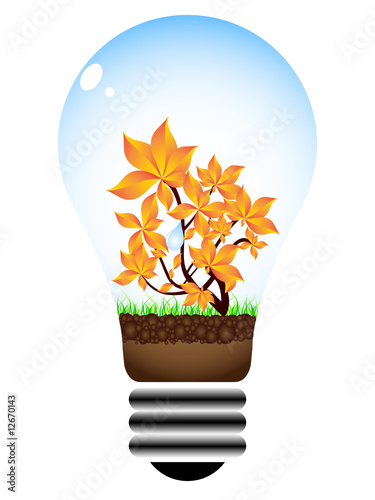 green energy vector illustration