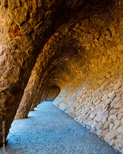 Park Guell in Barcelona #12673546