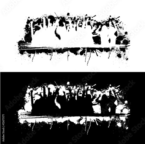 Vector shaped audience