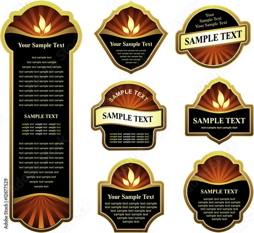 set of design elements