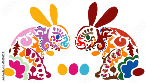 Two bunny