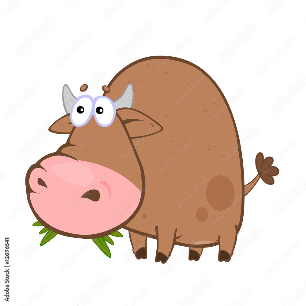 Bull that chew the grass Bull that chew the grass