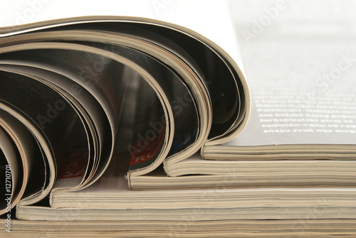 open magazines