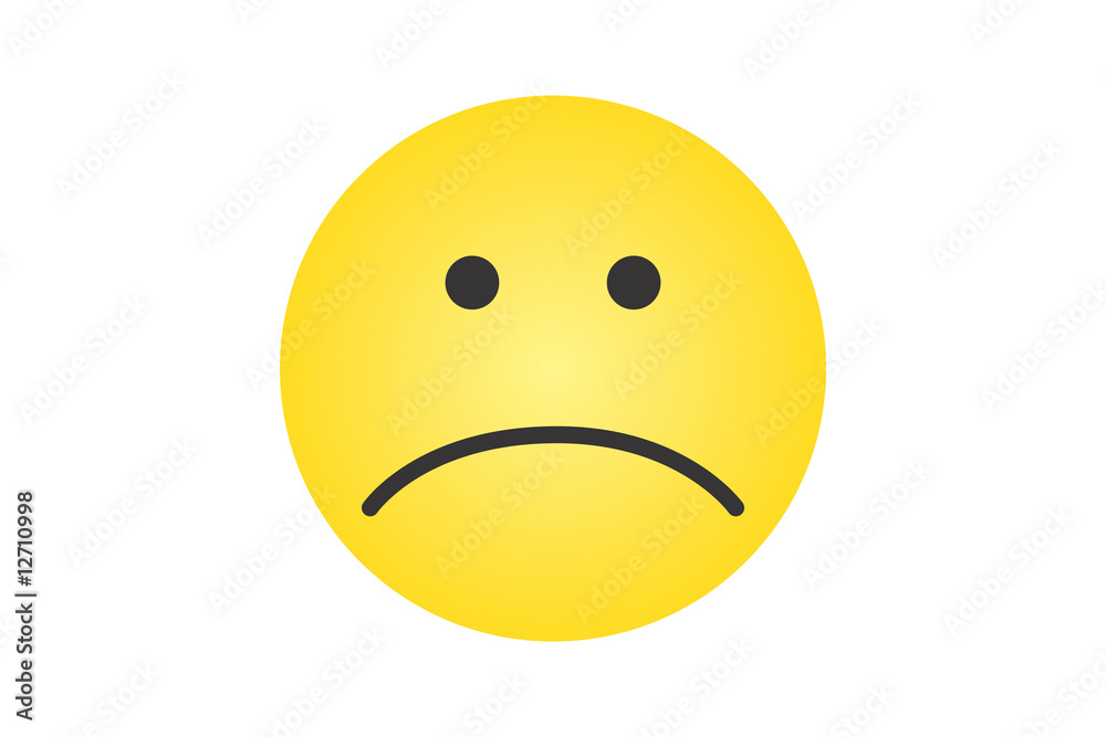 Unzufriedener Smiley Unzufriedener Smiley