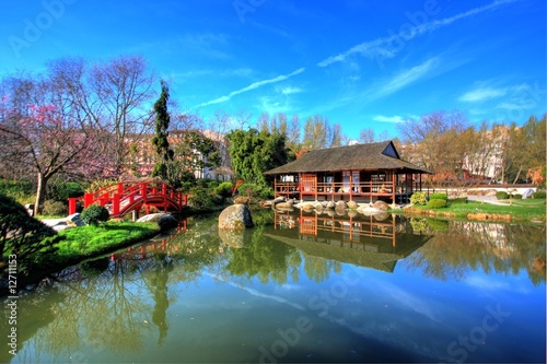 Konstfotografi jardin japonais