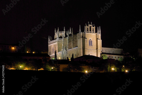Toledo Kloster Nacht - Toledo monastery night 01
