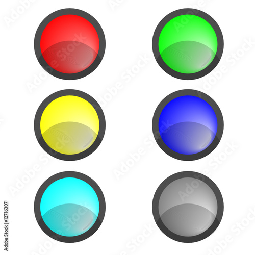 Free Download Six buttons - GFXLoad