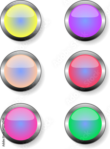 Free Download glossy buttons - GFXLoad