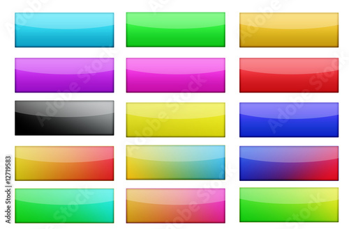 Colorful buttons