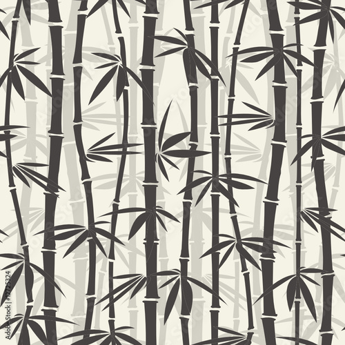 Carta da parati bambù - Carta da parati bamboo pattern