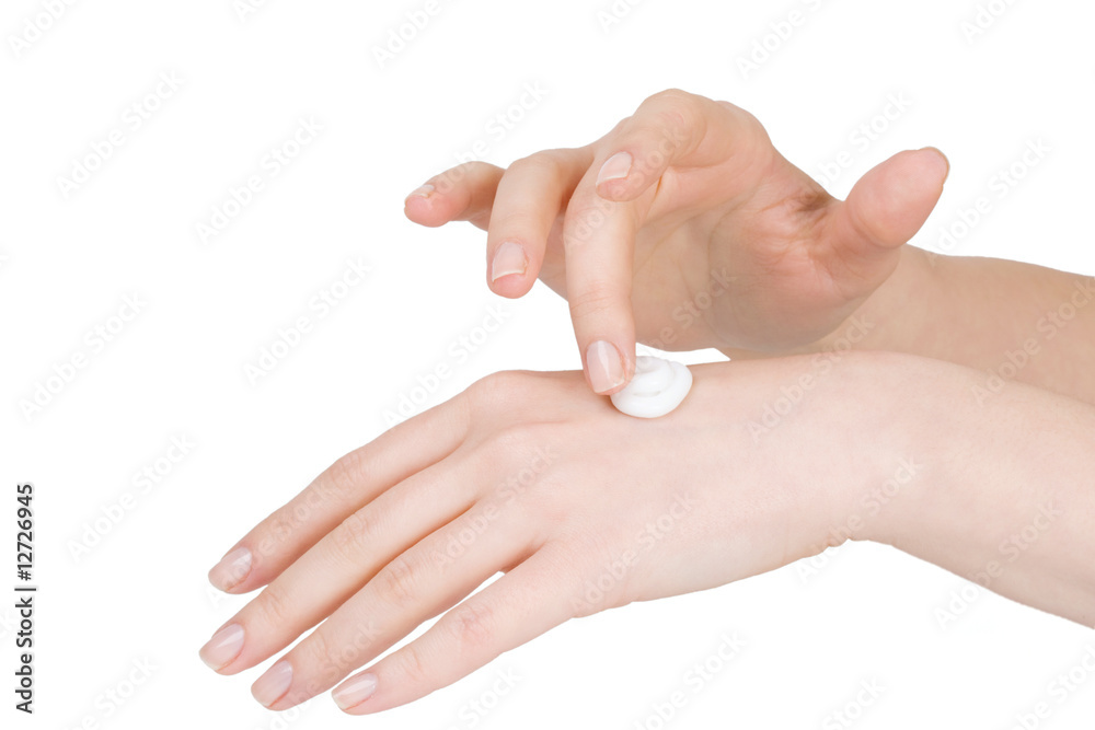 Beautiful female hands..