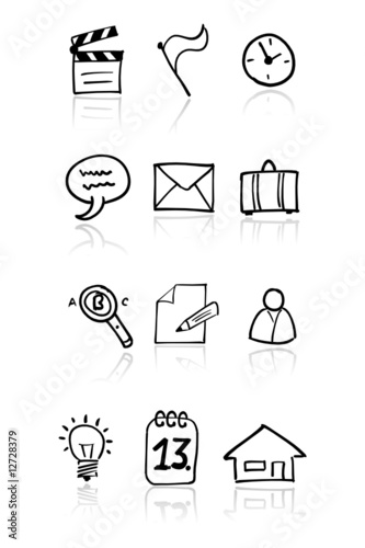 business-symbole drawn