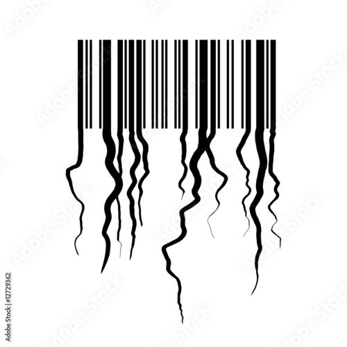 barcode/strichcode verwurzelt
