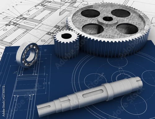 mechanical sketch ang gear
