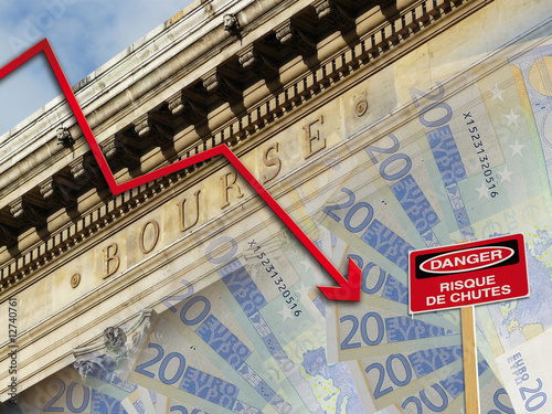 bourse-chute-récession
