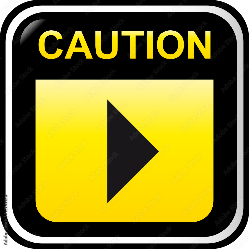 Obraz premium Caution - play