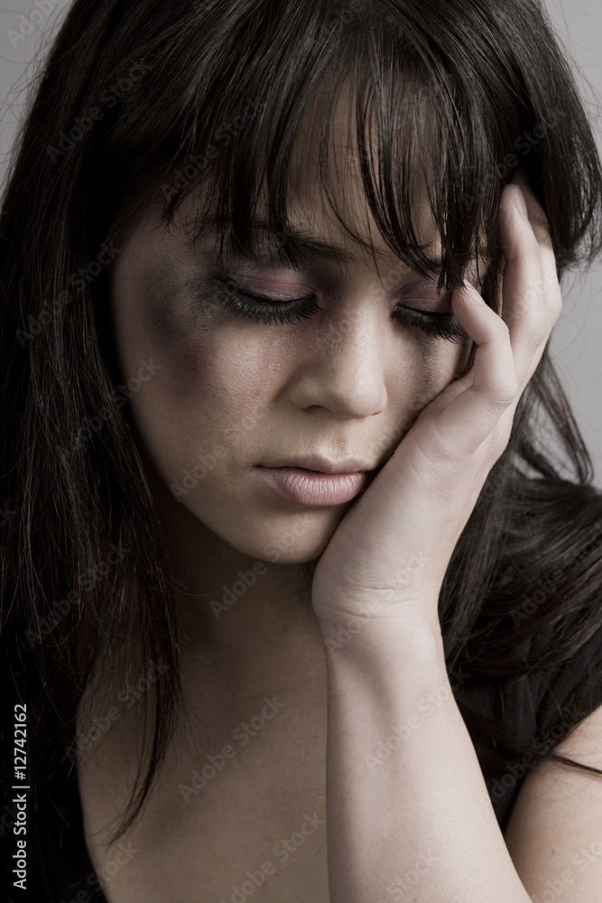 Abused woman Abused woman