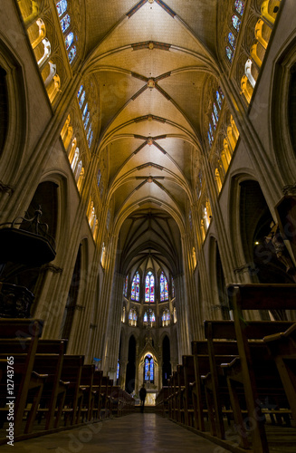 Principal Dome of Sainte-Marie de Bayonne Cathedral. France