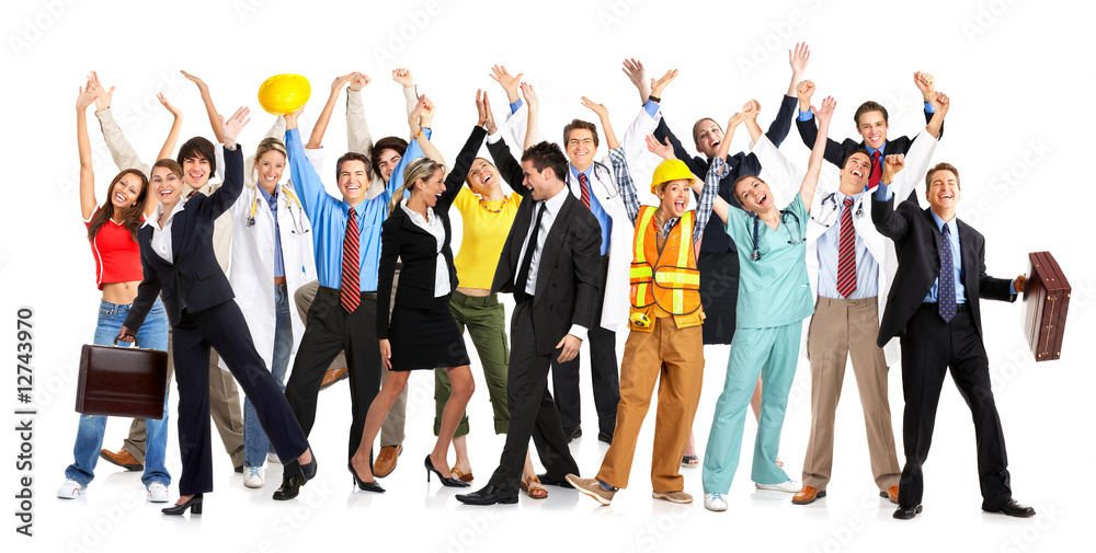 Obraz premium happy people