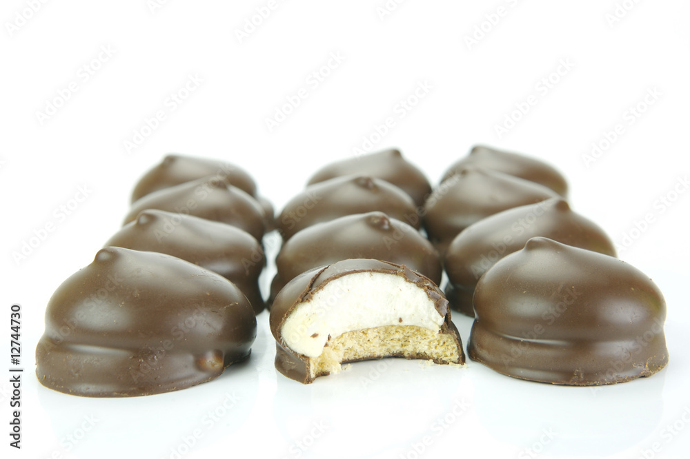 Obraz premium Marshmallow Biscuits