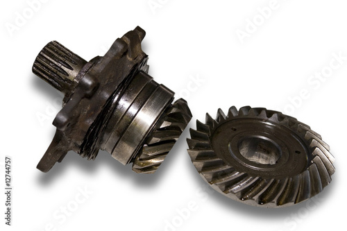Set metal gears the automobile mechanism