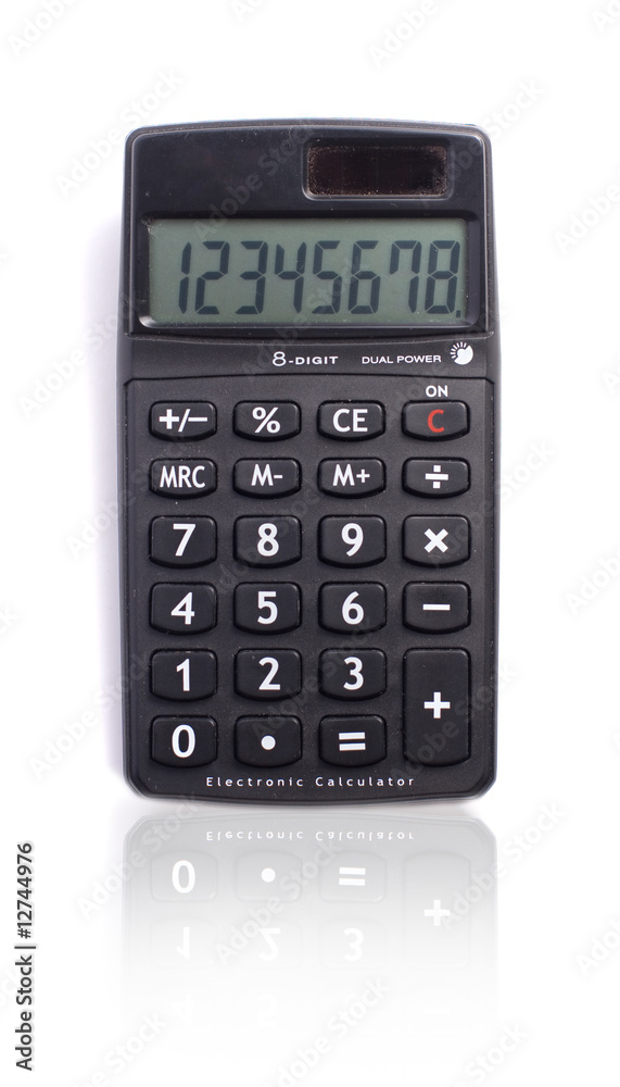 Black Modern Calculator Black Modern Calculator