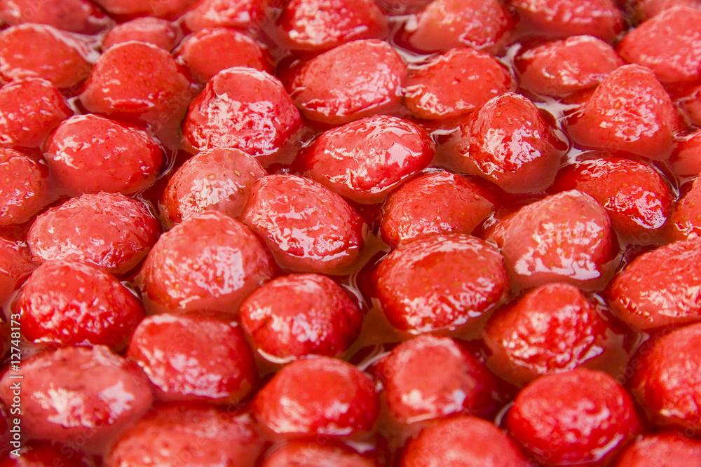 Strawberry Cake Background Strawberry Cake Background
