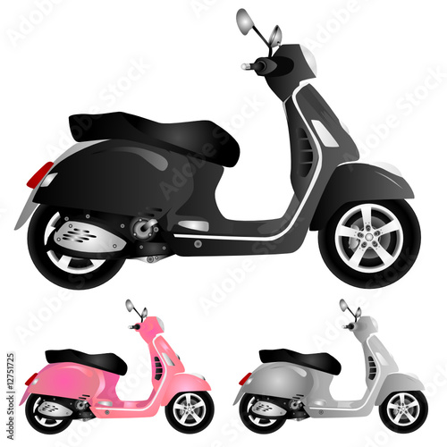 scooter illustration