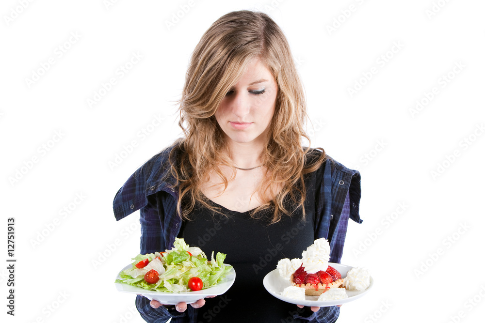 Jeune fille et gourmandise régime Jeune fille et gourmandise régime