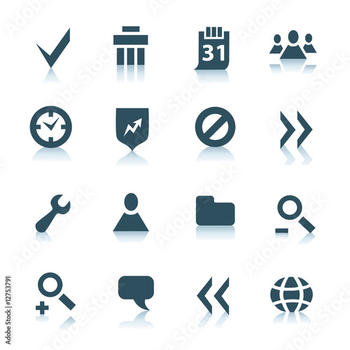 Gray internet icons, part 2