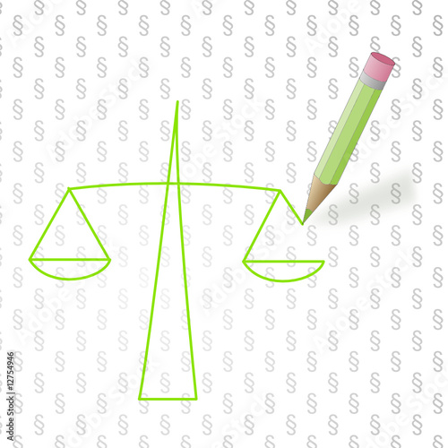 Waage der Gerechtigkeit / balance of justice