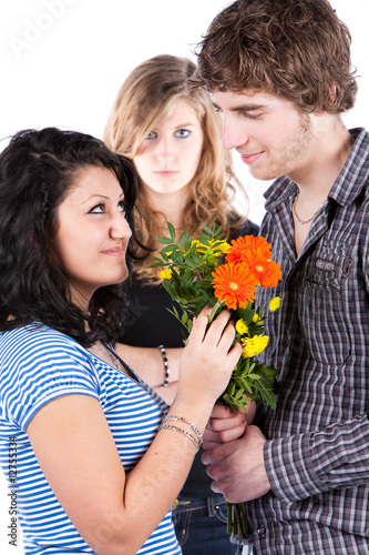 Amoureux et jalousie photo