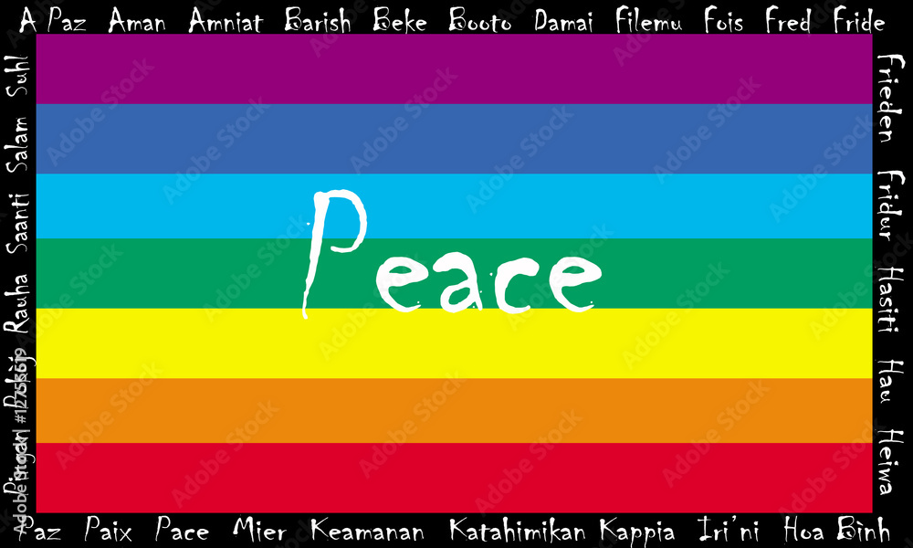 Bandiera della pace Stock Illustration Adobe Stock Bandiera della pace Stock Illustration Adobe Stock