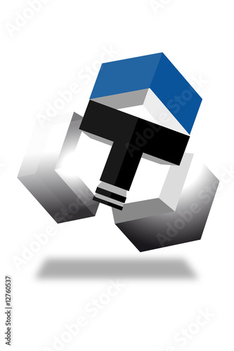 t logo