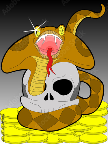 snake and scull
