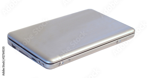 Netbook isolated on white