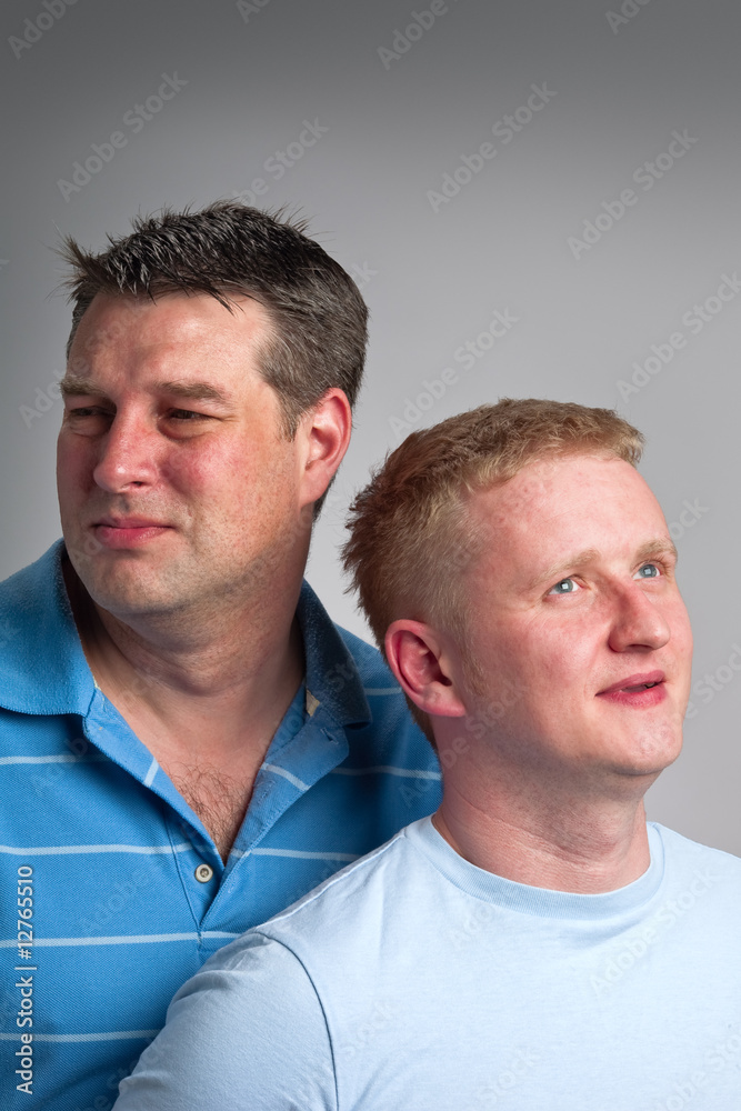 Fototapeta premium Two men