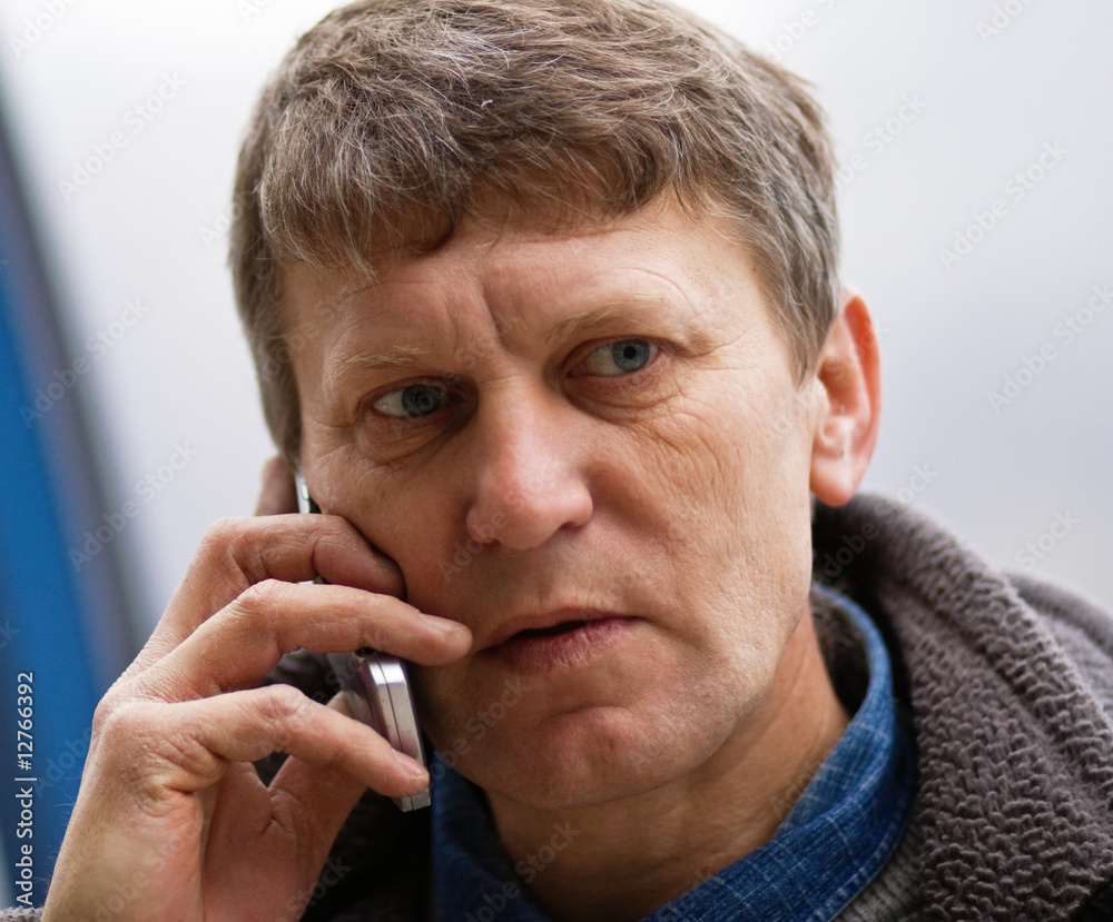 Obraz premium Serious conversation